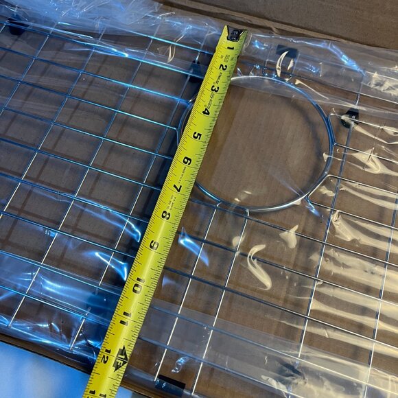 Serene Valley 25-1/4" X 12-1/2“ Sink Grid Rear Drain Corner Radius NLW2513R NEW - Picture 9 of 10